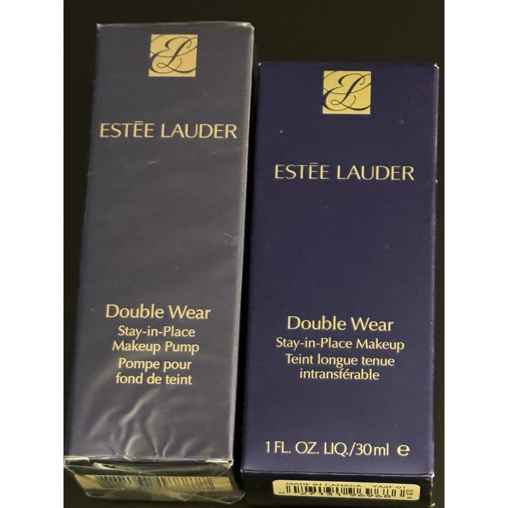 Estee Lauder Double Wear Stay In Place Makeup 1C1‎ Cool Bone NIB 1oz & Pump